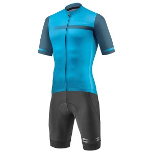 PODIUM Radtrikot kurzarm hellblau
