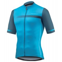 PODIUM Radtrikot kurzarm hellblau