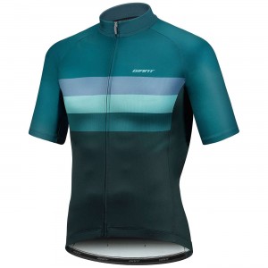 RIVAL Radtrikot kurzarm blau-grün RIVAL Radtrikot kurzarm blau-grün