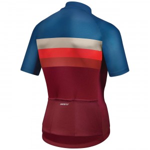 RIVAL Radtrikot kurzarm blau/rot RIVAL Radtrikot kurzarm blau/rot