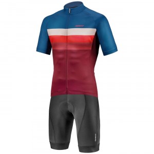 RIVAL Radtrikot kurzarm blau/rot RIVAL Radtrikot kurzarm blau/rot