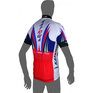 KATJUSCHA 2015 Kurzarmtrikot (kurzer Reißverschluss) Radsport-Profi-Team
