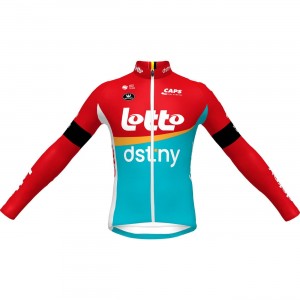 Lotto Dstny 2023 Radtrikot langarm-Radsport-Profi-Team