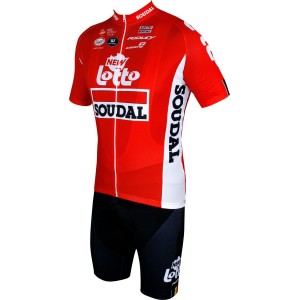 LOTTO SOUDAL 2018 Tour Edition Trägerhose-Radsport-Profi-Team