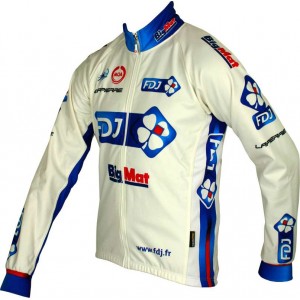 Radsport-Winterjacke-FRANCAISE DES JEUX (FDJ)-BIG MAT 2012 Radsport-Profi-Team Radsport-Winterjacke-FRANCAISE DES JEUX (FDJ)-BIG MAT 2012 Radsport-Profi-Team
