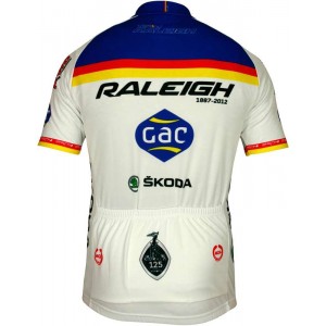 RALEIGH 2012 Radsport-Profi-Team-Kurzarmtrikot mit kurzem Reißverschluss