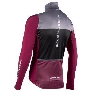 Asfalto Jkt Fahrrad Winterjacke schwarz/rot/grau Asfalto Jkt Fahrrad Winterjacke schwarz/rot/grau