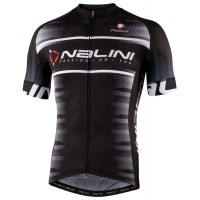 BORGO Radtrikot kurzarm schwarz