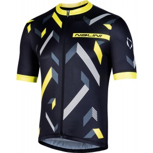 DISCESA 2.0 Radtrikot kurzarm schwarz/gelb DISCESA 2.0 Radtrikot kurzarm schwarz/gelb