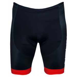 Übergröße DYNAMITE Radhose kurz schwarz/rot