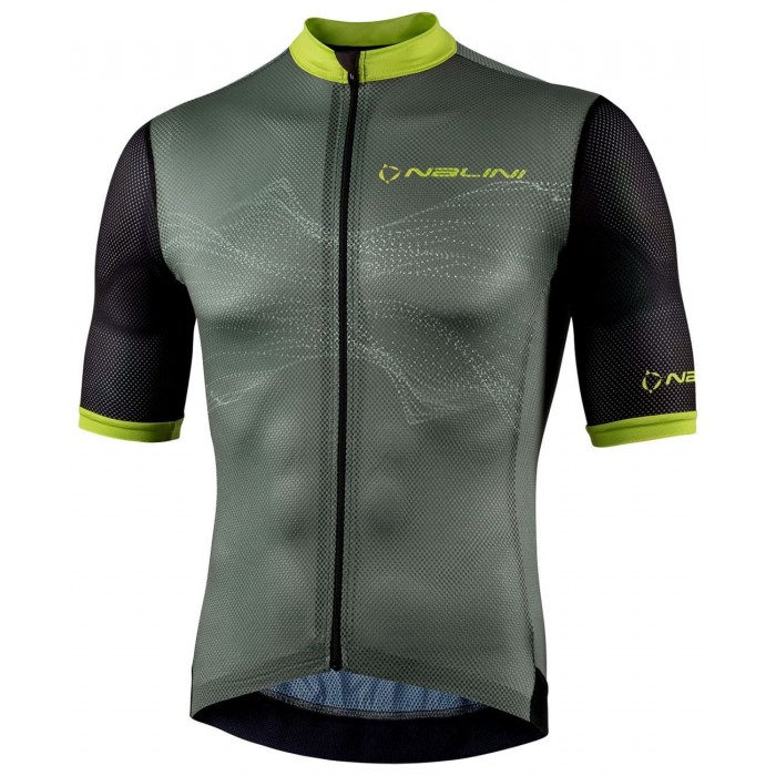 Ergo Mesh Jersey Radtrikot kurzarm olivgrün