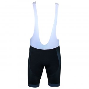 Radsport-Set (Radtrikot Blade Jersey+Trägerhose Fireball) schwarz/neongelb