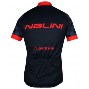 Flag Jersey Radtrikot kurzarm schwarz/rot