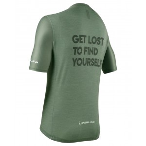 GRAVEL Fahrrad Shirt grün GRAVEL Fahrrad Shirt grün