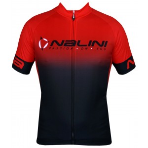 Horizon Jersey Radtrikot kurzarm schwarz/rot