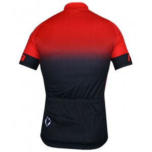 Horizon Jersey Radtrikot kurzarm schwarz/rot