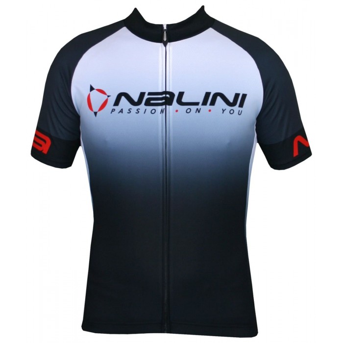 Horizon Jersey Radtrikot kurzarm schwarz/weiß