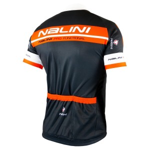 Übergröße KENTY Radtrikot kurzarm anthrazit/orange