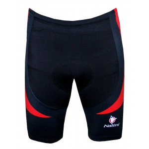 LIGHTNING Radhose kurz schwarz/rot