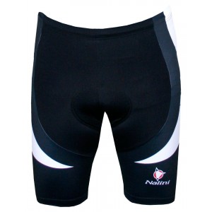 LIGHTNING Radhose kurz schwarz/weiß