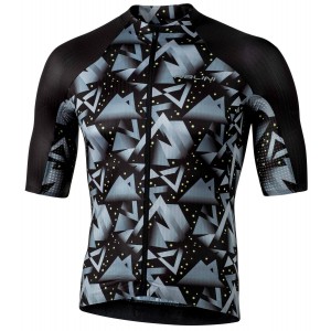 MEXICO1968 Radtrikot kurzarm schwarz