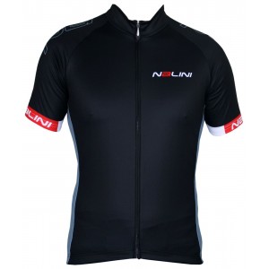 Native Jersey Radtrikot kurzarm schwarz/rot Native Jersey Radtrikot kurzarm schwarz/rot