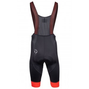 New Color Bib Short Trägerhose kurz schwarz/rot
