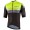 New Speed Radtrikot kurzarm schwarz/neongelb