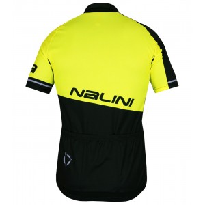 Übergröße Pace Jersey Radtrikot kurzarm neongelb/schwarz