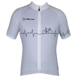 Pulse Jersey Radtrikot kurzarm weiß