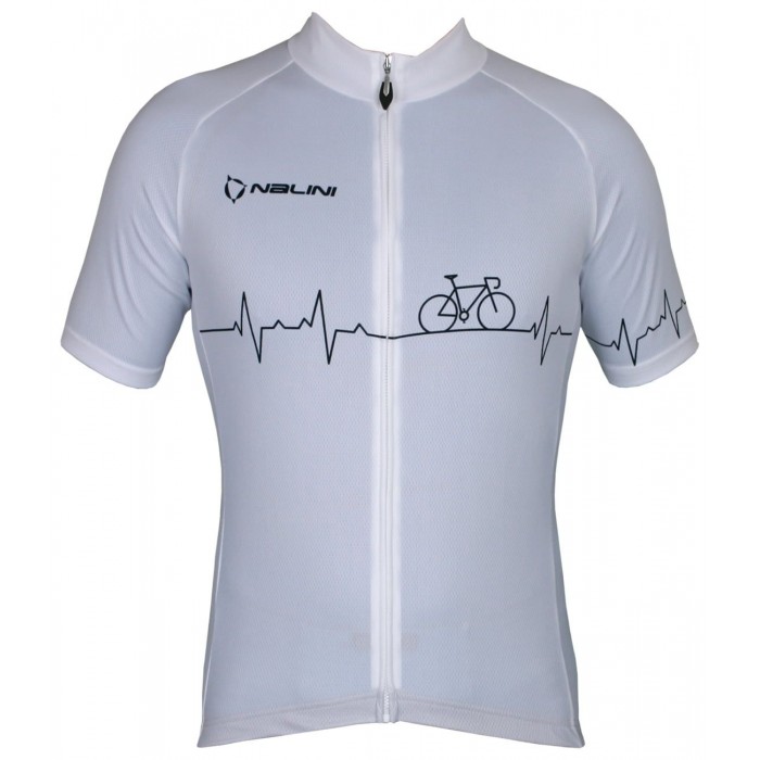 Pulse Jersey Radtrikot kurzarm weiß