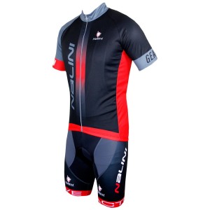 STRIKE Radtrikot kurzarm schwarz/rot