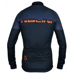 REVENGE Radtrikot langarm schwarz/anthrazit