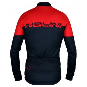 REVENGE Radtrikot langarm schwarz/rot