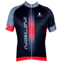 STRIKE Radtrikot kurzarm schwarz/rot