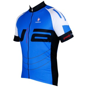 THUNDER Radtrikot kurzarm blau