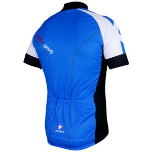 THUNDER Radtrikot kurzarm blau