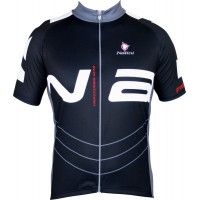 THUNDER Radtrikot kurzarm schwarz