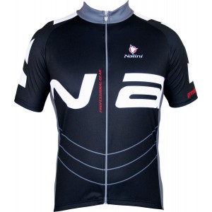 THUNDER Radtrikot kurzarm schwarz