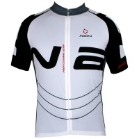 THUNDER Radtrikot kurzarm weiß