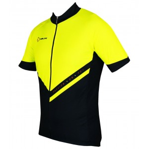 Radsport-Set (Radtrikot VENDETTA+Radhose DYNAMITE) schwarz/neongelb Radsport-Set (Radtrikot VENDETTA+Radhose DYNAMITE) schwarz/neongelb