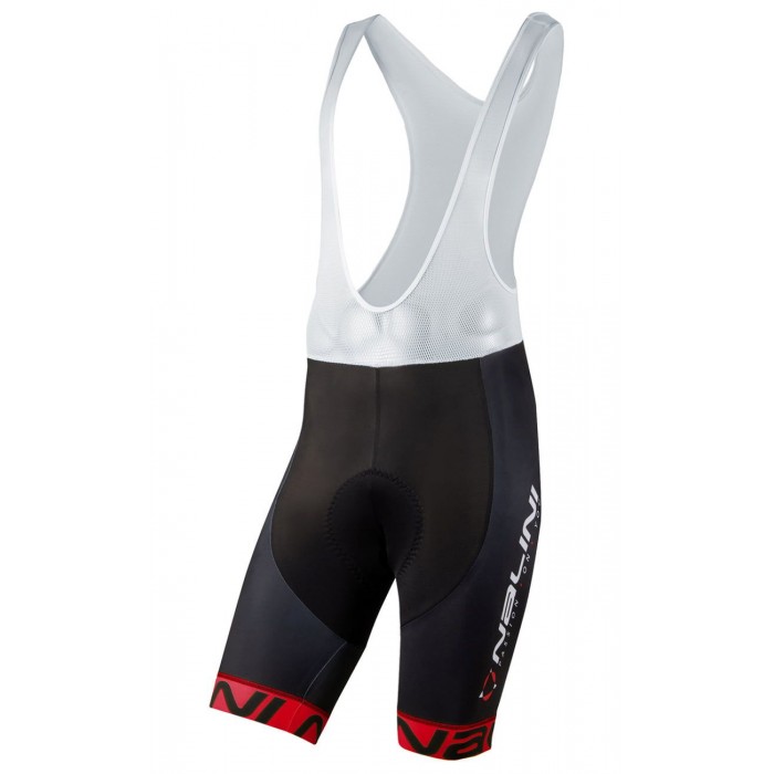 VILLAGGIO Trägerhose kurz schwarz/rot VILLAGGIO Trägerhose kurz schwarz/rot