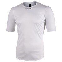 Wind Base Layer Windschutz Funktionsunterhemd kurzarm weiß