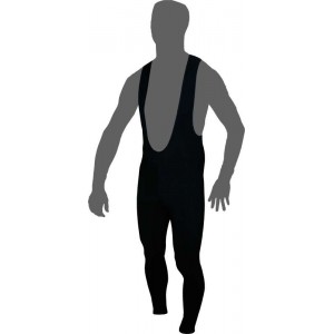 CLASSIC ASTEROPE Serie 2.1M Radsport-Winterhose schwarz