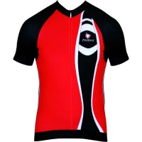 PRO CHIARO Kompressions-Kurzarmtrikot rot