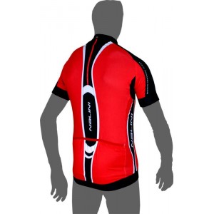 PRO CHIARO Kompressions-Kurzarmtrikot rot