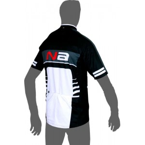 PRO PHANTOM MTB-Kurzarmtrikot weiß/schwarz