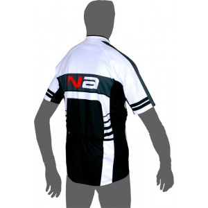 PRO PHANTOM MTB-Kurzarmtrikot weiß