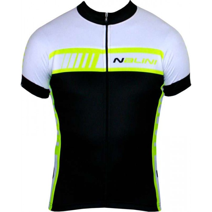 PRO TESCIO Kurzarmtrikot schwarz/neongelb