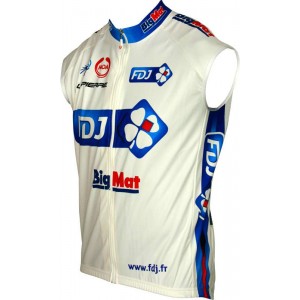 Wind-Weste FRANCAISE DES JEUX (FDJ)-BIG MAT 2012 Radsport-Profi-Team